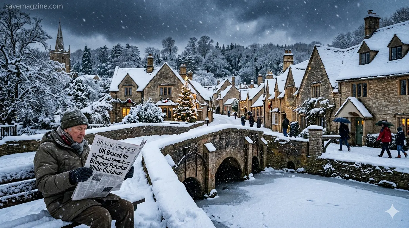UK Braced for Significant Snowstorm Bringing Potential White Christmas