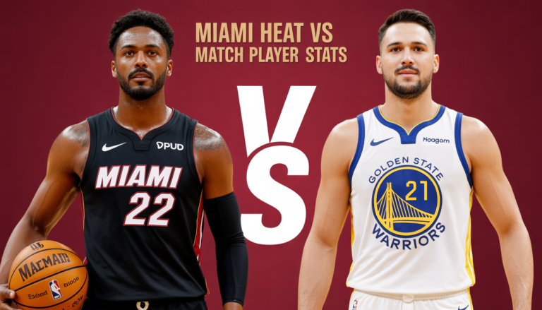 miami heat vs golden state warriors match player stats