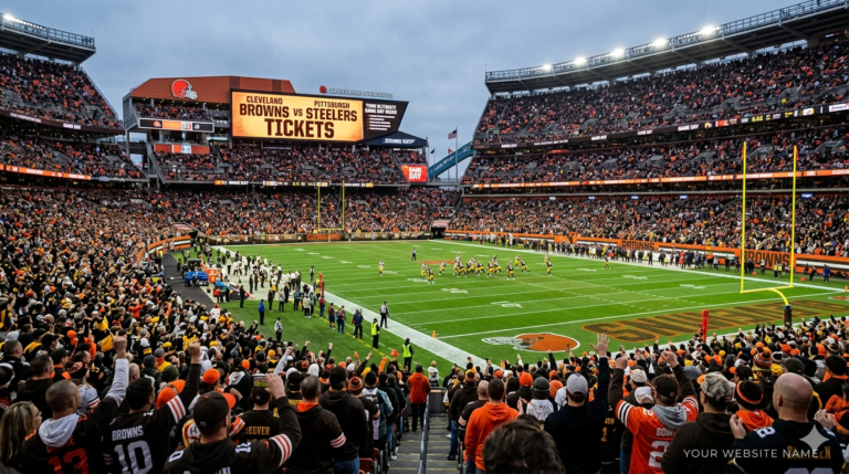 cleveland browns vs steelers tickets