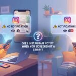 does instagram notify when you screenshot a story