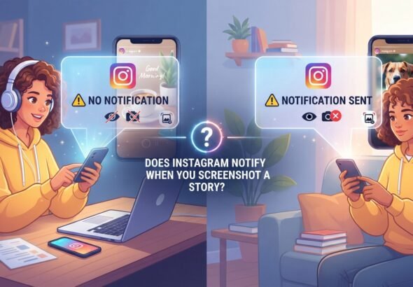 does instagram notify when you screenshot a story