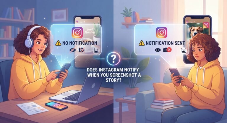 does instagram notify when you screenshot a story
