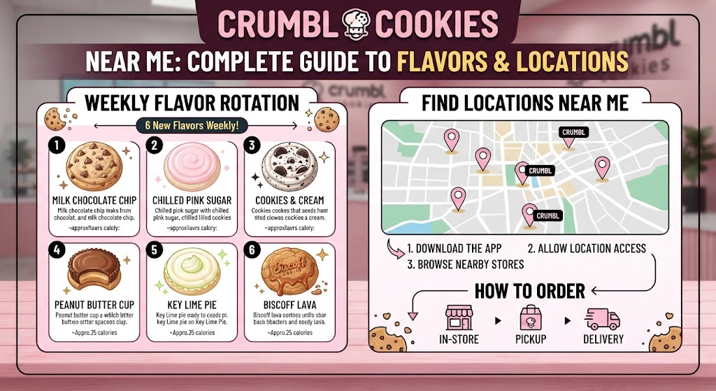 Crumbl Cookies near me